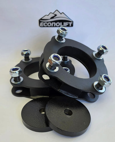 Toyota Hilux Travo 45mm Front Lift Suspension Steel Spacer Kit With 8mm Bumpstop Spacers
